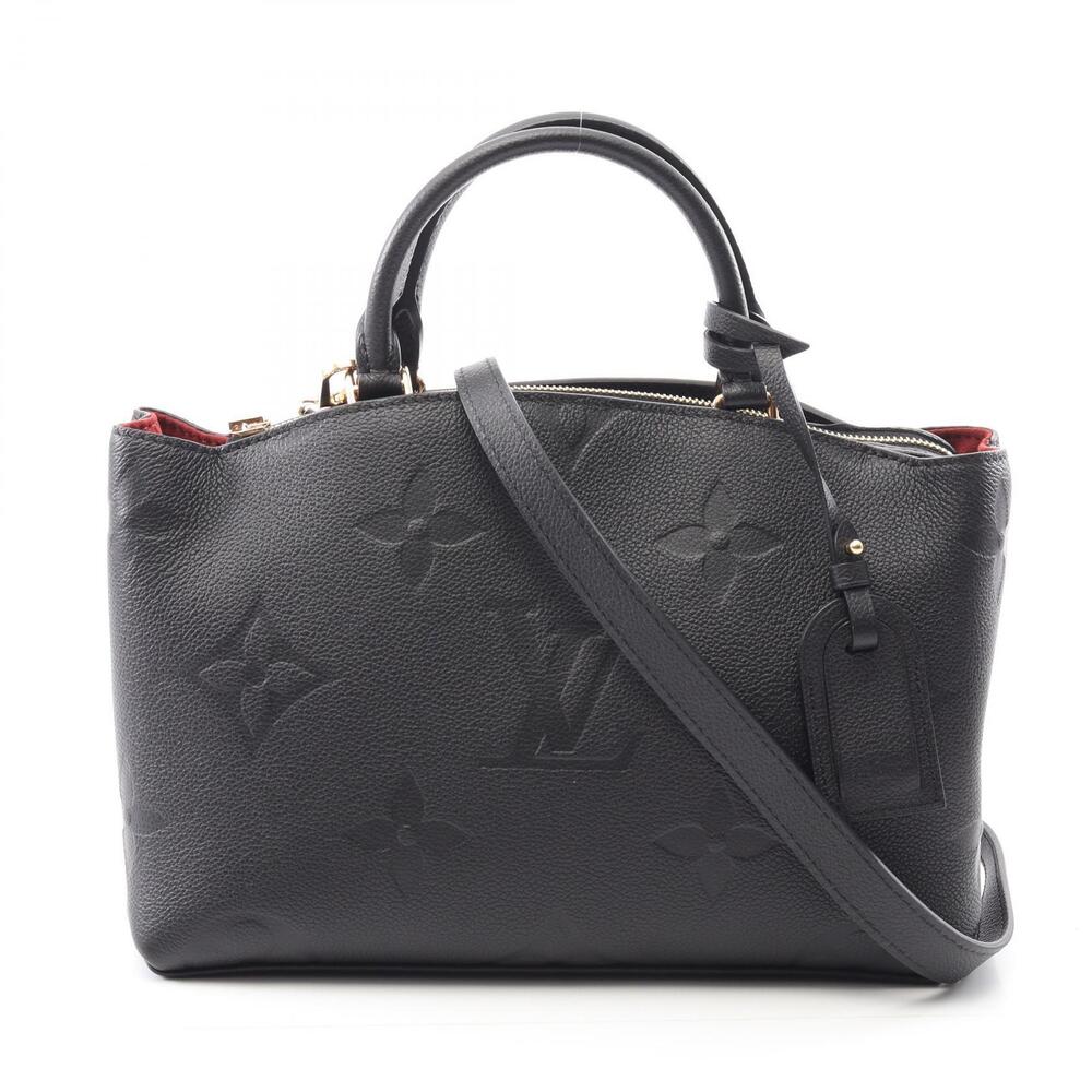 Louis Vuitton Palais Monogram Empreinte handbag leather black - Picture 1 of 7
